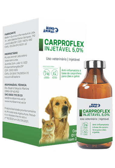 INJECTABLE CARPROFLEX 5.0% 