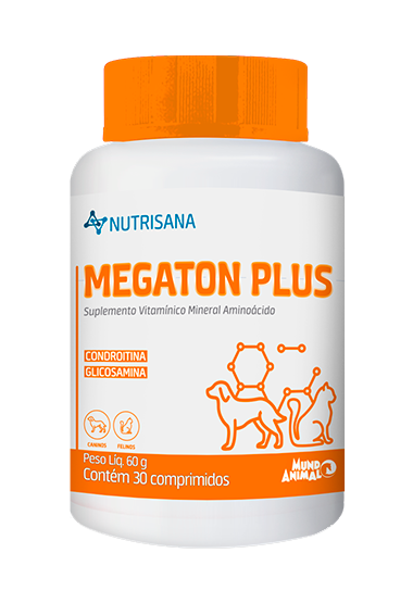 MEGATON PLUS (COL?GENO TIPO II, CONDROITINA, GLICOSAMINA, CURCUMINA E BOSWELLIA SERRATA)