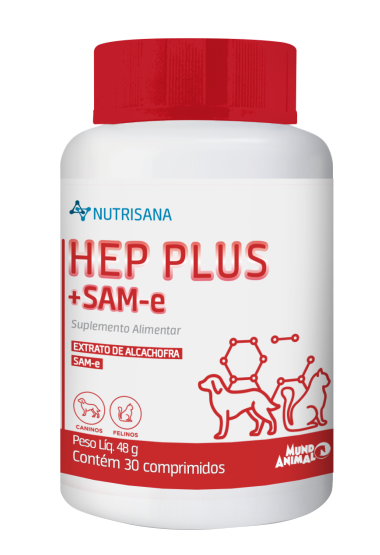 HEP PLUS + SAM-E EXTRATO DE ALCACHOFRA, SAM-E