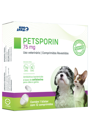 PETSPORIN 75MG (CEPHALEXIN)