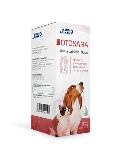 OTO SANA (GENTAMICINA 0,3%, CETOCONAZOL 2% E VALERATO DE BETAMETASONA)